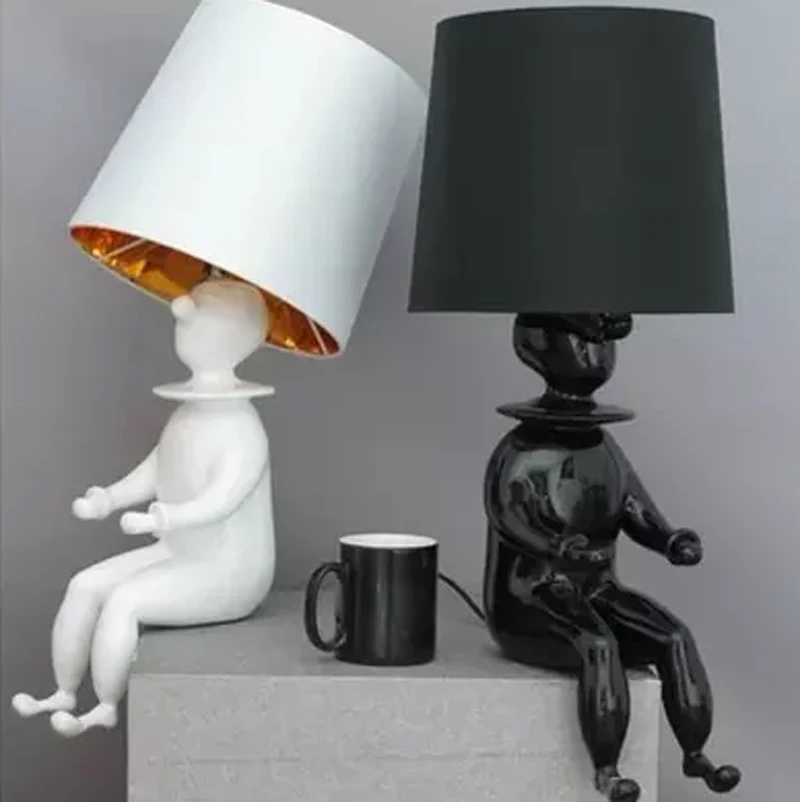 Простая современная лампа в европейском стиле для спальни гостиной детской