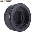 K  F CONCEPT кольцо-адаптер для объектива с оптическим стеклом, подходит для крепления объектива M42, для Nikon AI F, корпус камеры