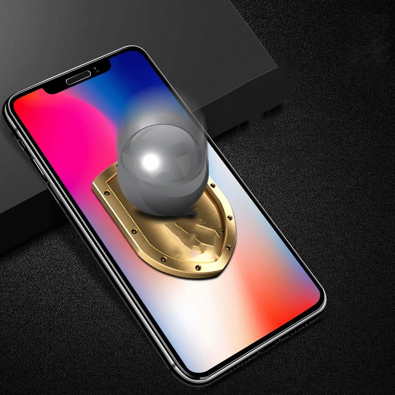 9D клеевое закаленное стекло для iphone XS MAX 6 7 8 plus XR SX iph a iphone xmax для iphone 11 pro max tremp лист протектор экрана