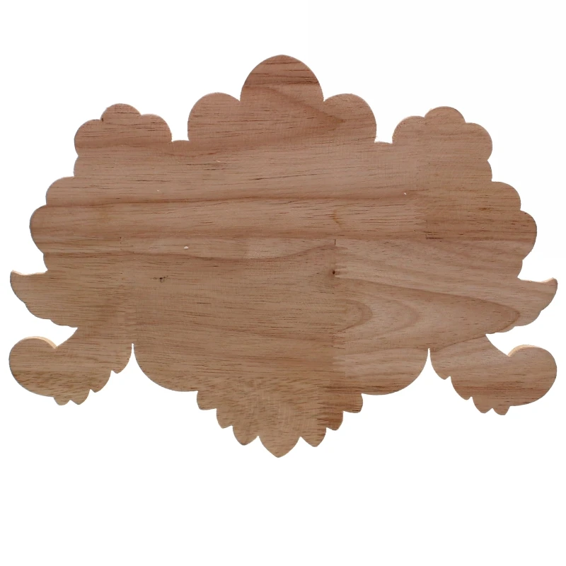 RUNBAZEF Новое поступление винтажная деревянная резная угловая аппликация