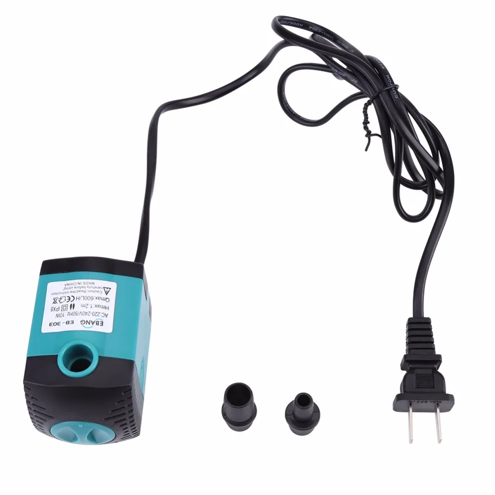 Многофункциональный погружной Электрический водяной насос для аквариума с