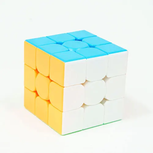 Stickerless MoYu Meilong, 3x3x3, магический куб, Meilong, без наклеек, скоростной куб, головоломка для детей и взрослых, развивающие игрушки - Цвет: Stickerless