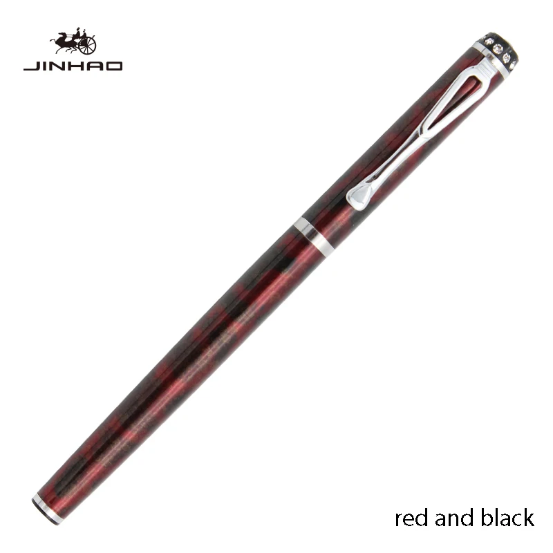 301Burgundy0.5mm Jinhao 301 перо для авторучек kawaii чернильная ручка Роскошная авторучка художественные принадлежности очень тонкий 0,38 мм наконечник для письма канцелярские принадлежности lamy - Цвет: 301Burgundy0.5mm