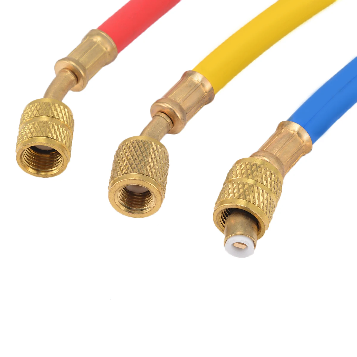 3 шт. 19 см R134a R410a заряжающий шланг 800PSI набор манометра A/C Шланги для охлаждения