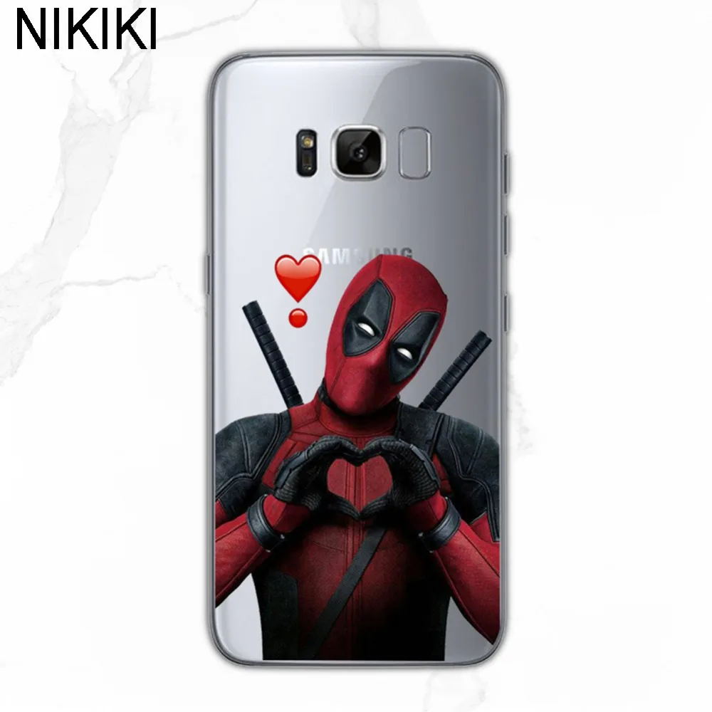 Мягкий силиконовый чехол ciciber Marvel Deadpool Riding Unicorn Для Samsung Galaxy S8 S10 S9 Plus S7 S6 Edge A5 A3 A7 2017