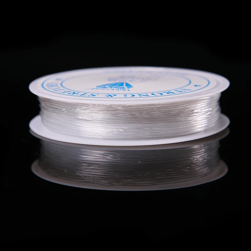 10 шт./лот растягивающийся шнур с кристаллами и бусинами эластичная линия