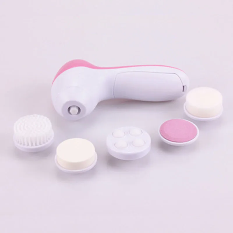 Электрический Очиститель для лица Deep Clean 5 в 1 уход за кожей вращающаяся щетка
