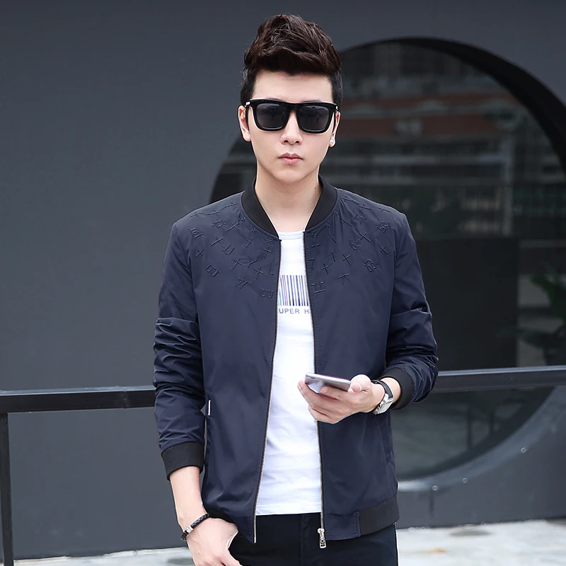 Весной 2016 новый мужской пиджак куртка тонкий Корейский бейсбол равномерное