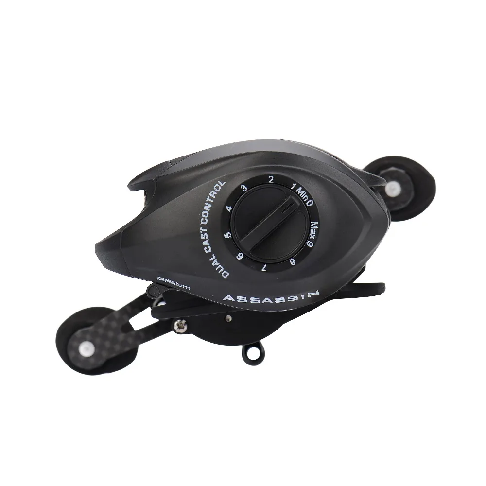 KastKing Убийца Полное Тело Углерода 12BBs 7.5 КГ/16.5LB Макс Перетащите Reel Baitcasting Dual Brake Syetem