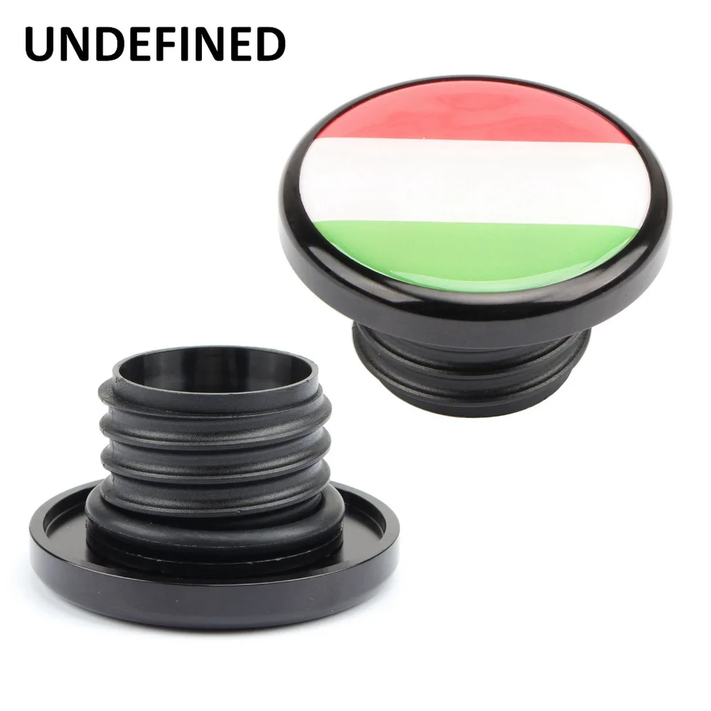 1 пара крышка для топливного бака масла флага Италии и Бразилии с левым правым