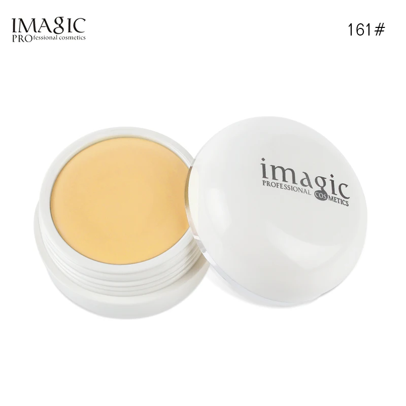 161 IMAGIC 10-color консилер макияж крем для лица Водонепроницаемый легкий тональный крем установка пудры белая коробка упаковка - Цвет: 161
