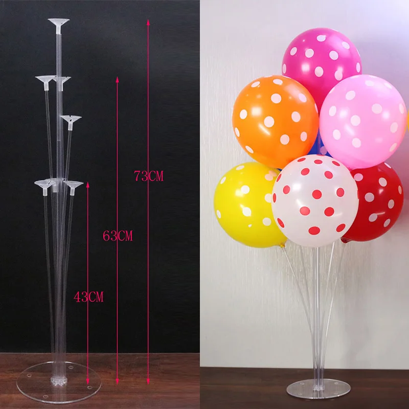 1set balloon stick 1 шт. насос для шариков на день рождения для детей аксессуары для воздушного шара для воздушных шаров арки Stick/воздушные шары держатель колонна-подставка Наборы, свадьбы, дня рождения, Декор - Цвет: 1set balloon stick