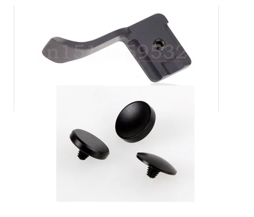 4 в 1 черная кнопка спуска затвора + захват большой палец для пальца Пряжка Fuji X PRO1 E2