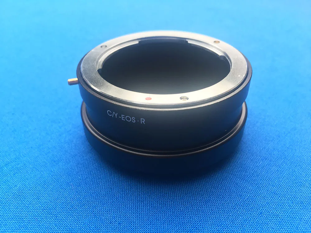 

CY-RF CY-EOSR Lens Mount Adapter Ring for Contax YASHICA 135 SLR Lens and Canon EOSR R RF Mount Camera Body CY-R C/Y Y/C Adaptor