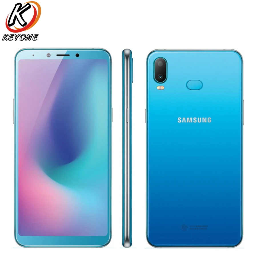 Мобильный телефон samsung Galaxy A6s SM-G6200, 6,0 дюймов, 6 ГБ ОЗУ, 64 ГБ/128 Гб ПЗУ, Восьмиядерный процессор Snapdragon 660, двойная задняя камера, телефон на Android