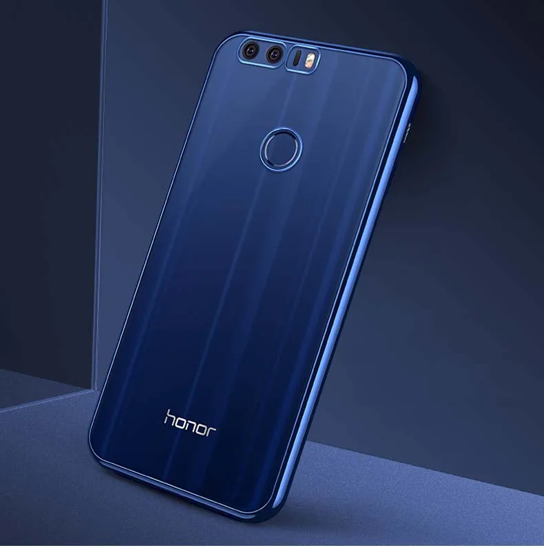 Роскошный чехол из ТПУ с покрытием для huawei Honor 8 9 10 Lite 20S 7A Pro 7C 8C 8X 9X Premium 10i View 20 чехол на P Smart Z Plus
