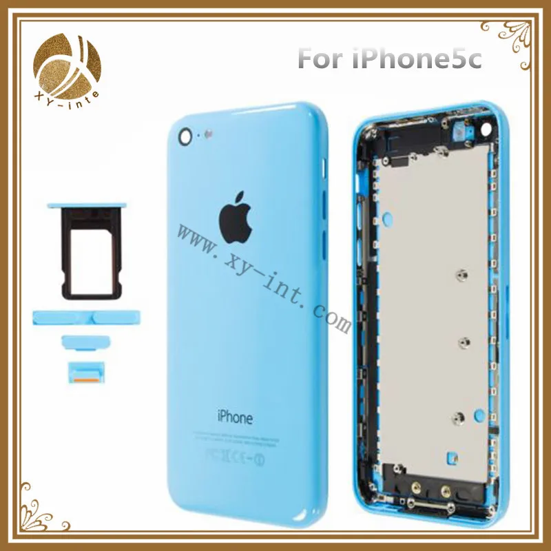 5 шт./лот Класса ААА Назад Задний Корпус для iPhone 5c Задняя Крышка Замена Лучшая