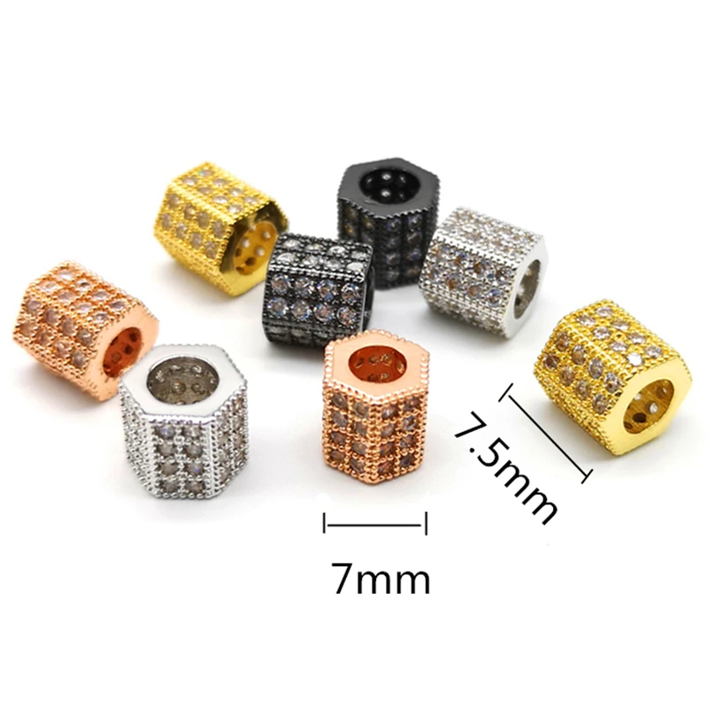 Модная металлическая латунная микрозакрепка Кристалл CZ Геометрическая Корона