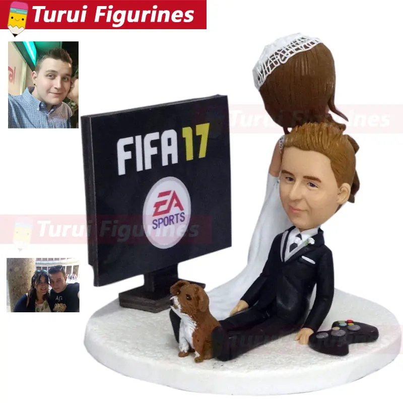 Статуэтка охотника на отца и его сына с добычей статуэтка дикого кабана мини