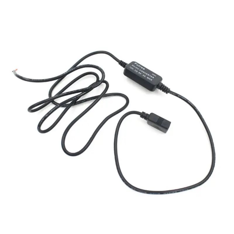 

USB Voltage Adaptor Converter 12V To 5V USB DC-DC Buck Converter Step Down Module Car Accessories