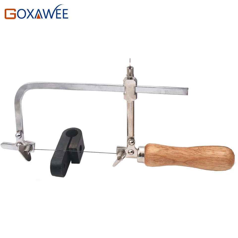Регулируемая рама для пилы GOXAWEE от 10 мм до 130 ювелирная пила лук художественного