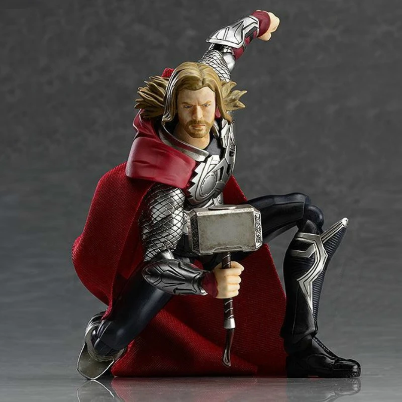 Figma 216 с коробкой Мстители 3 супер герой Капитан Америка Тор Фигурки ПВХ