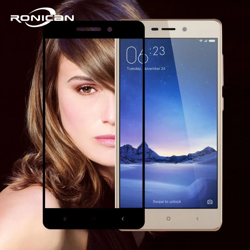 Полное покрытие из закаленного стекла для Xiaomi Redmi 3 S 3 S, защита экрана телефона для Xiaomi Redmi 3 Pro Redmi 3 S 5,", защитная пленка