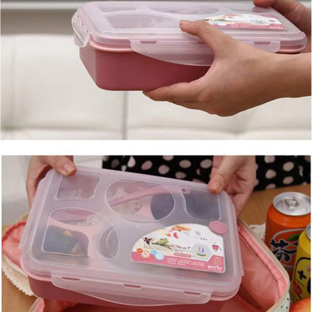 Волшебный кухонный Герметичный Набор для микроволновой печи Bento детей и взрослых