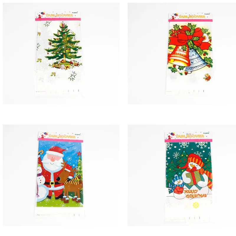 2018 с Рождеством прямоугольная скатерть обеденный кухонный стол покрывает