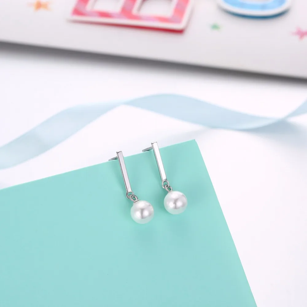 Для женщин ювелирной моды очарование серьги 100% стерлингового серебра 925 7 мм