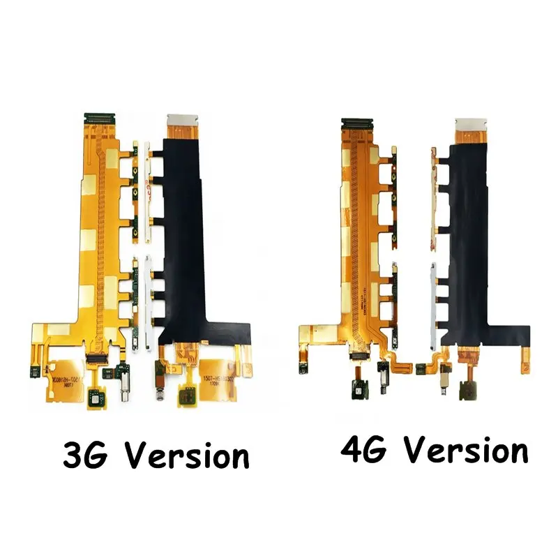 

Power On/Off Button Flex Cable & Volume Switch Flex With Microphone Vibrator For Sony Xperia Z3 D6653 D6603 D6643 3G 4G