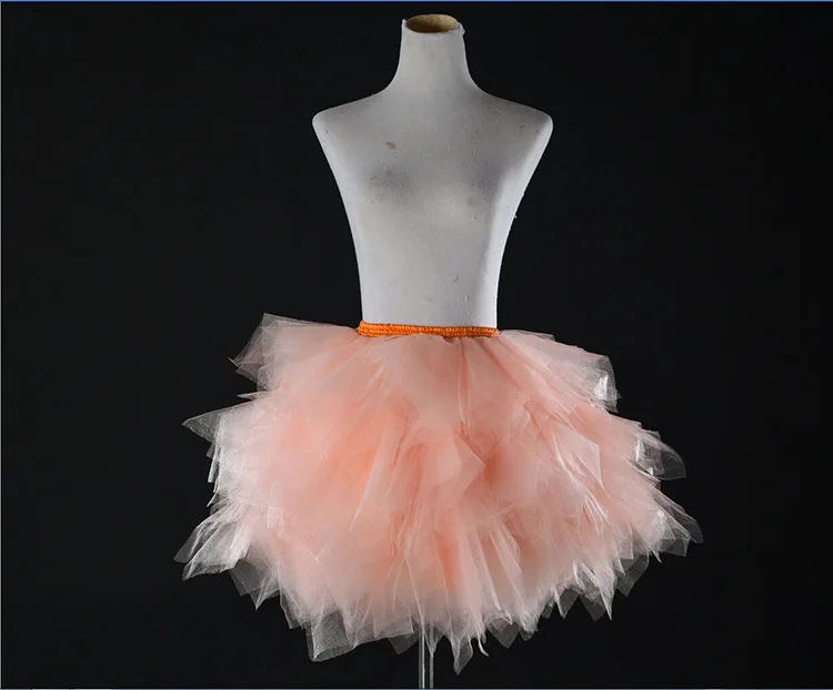 Балетная пачка принцессы карамельных цветов Пышная юбка для сцены Радужный цвет