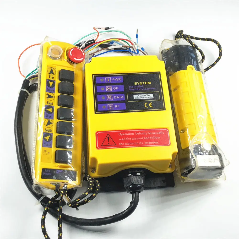 Система дистанционного управления подъемным краном 2 передатчика 1 приемник |