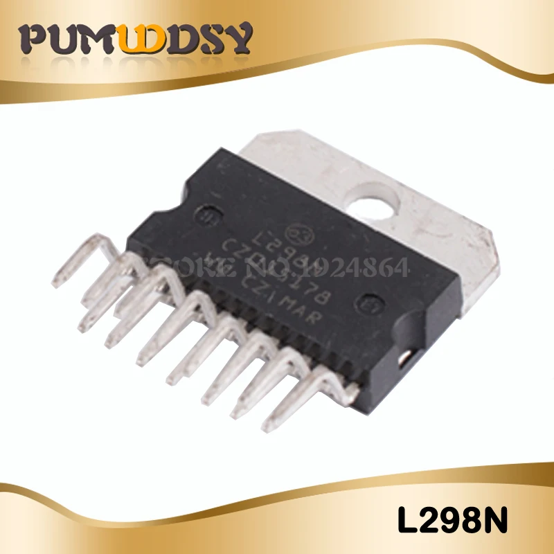 2 шт. L298N ZIP-15 L298 застежкой-молнией драйвер полный двойной IC