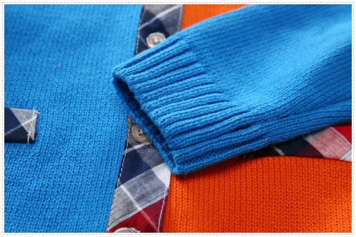 Детский свитер кардиган из хлопка Новинка 2017 года сезон весна детская одежда для