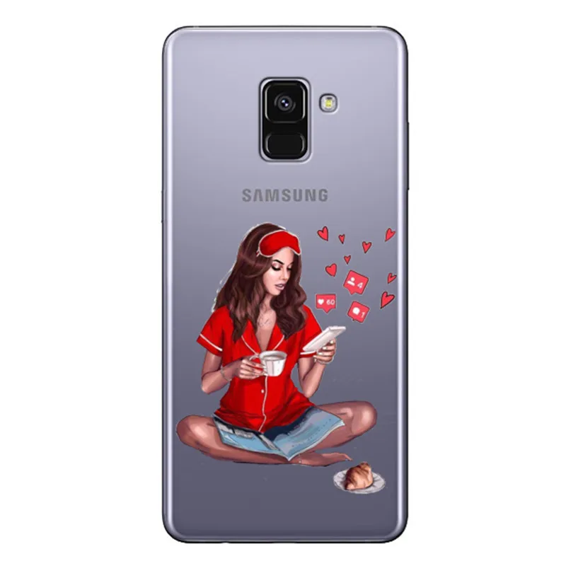 TPU Goddess/туфли VOGUE арт платье принцессы для девочек; женская обувь boss кофе чехол для телефона из мягкого силикона ТПУ с рисунком аксессуары для телефона чехол для samsung S6/7/8/9 плюс край - Цвет: TPU