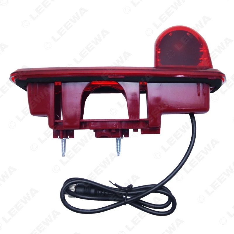 LEEWA Car 6LED IR Brake Light Rear View Reversing/Parking Camera For Opel Vivaro / Renault Trafic 2014 #3459 | Автомобили и