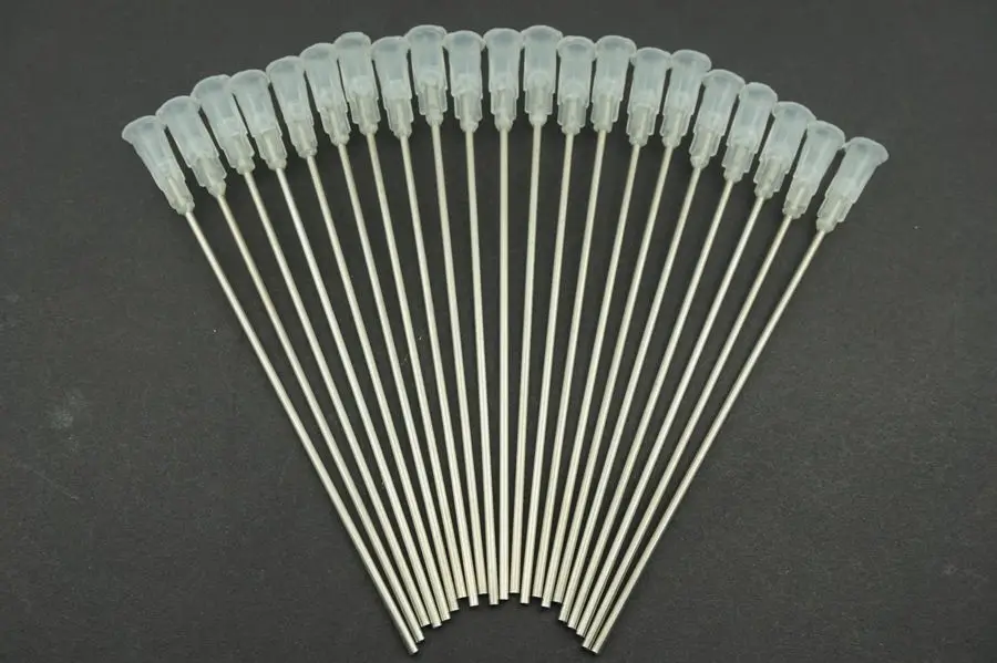 3 шт./лот иглы для тупых шприцов 16 г 100 мм Бесплатная доставка|Иглы клапана| |