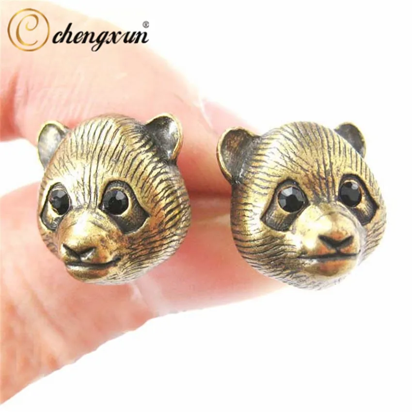 CHENGXUN детские украшения для детей очаровательные серьги гвоздики в виде животных