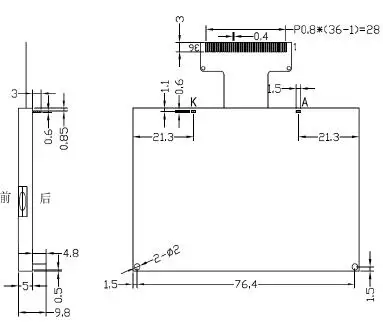 36PIN Белый/Синий Подсветка LCM COG 12864 ЖК-экран ST7567 Привод IC 3,3 V SPI/параллельный интерфейс