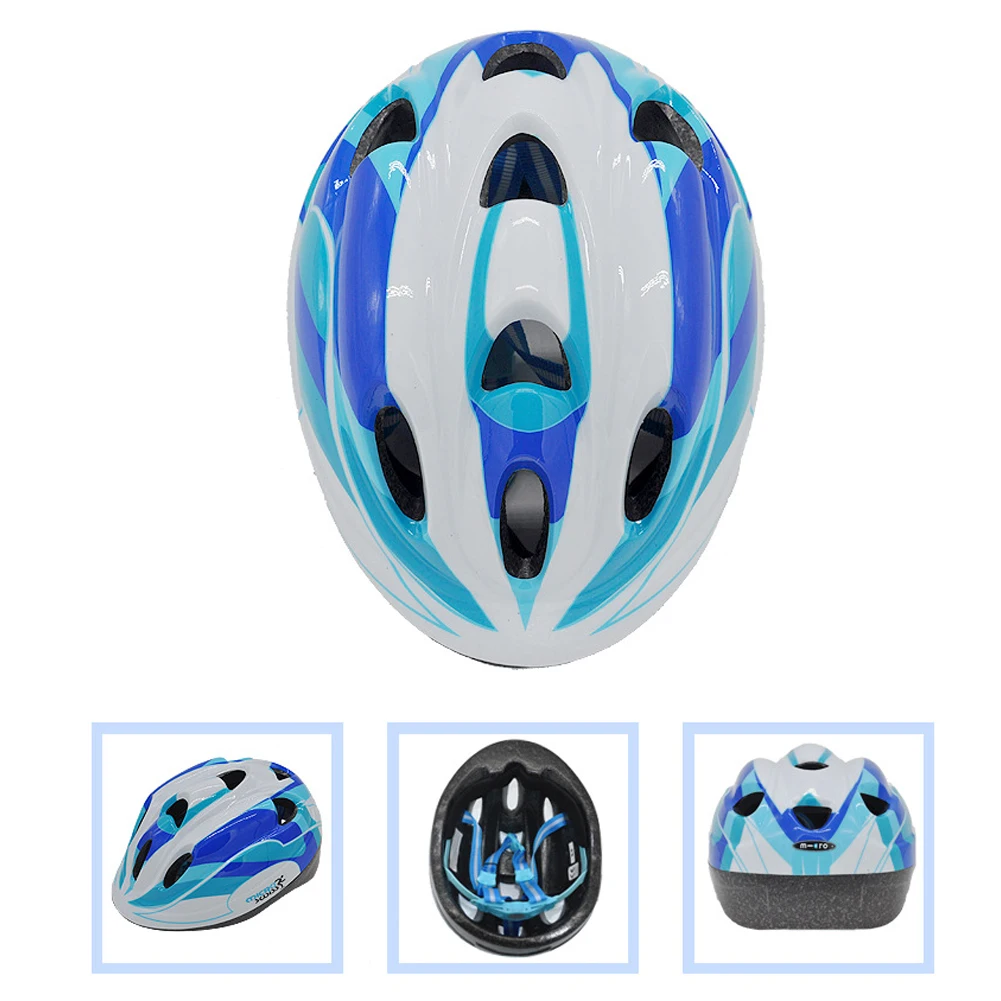 Детский регулируемый велосипедный шлем для катания на коньках скейтборд