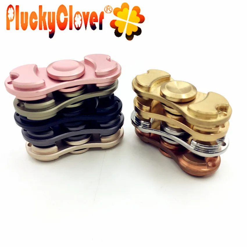 1 шт. латунный/алюминиевый/медный Спиннер металлический ручной с двумя