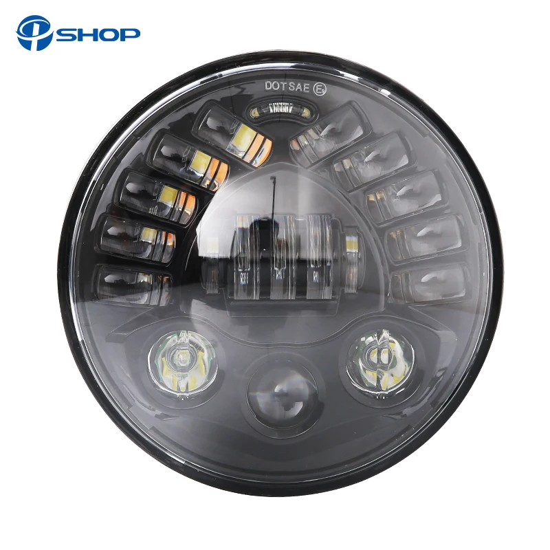 7 дюймовые мотоциклетные фары адаптивная светодиодная фара Martrix для дорог|headlights