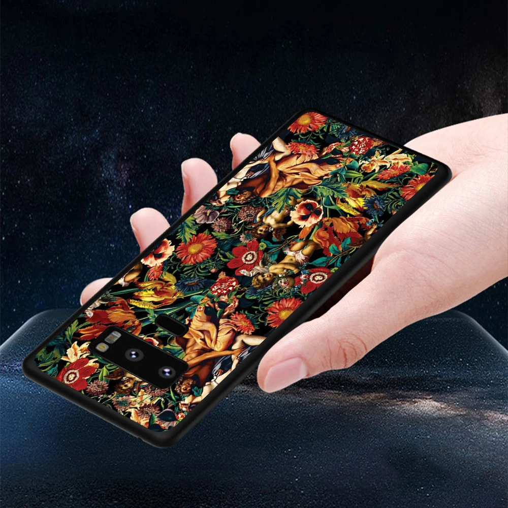 WEBBEDEPP японский чехол для телефона Kanagawa из ТПУ с большой волной Samsung Galaxy S6 S7 Edge S10e S8