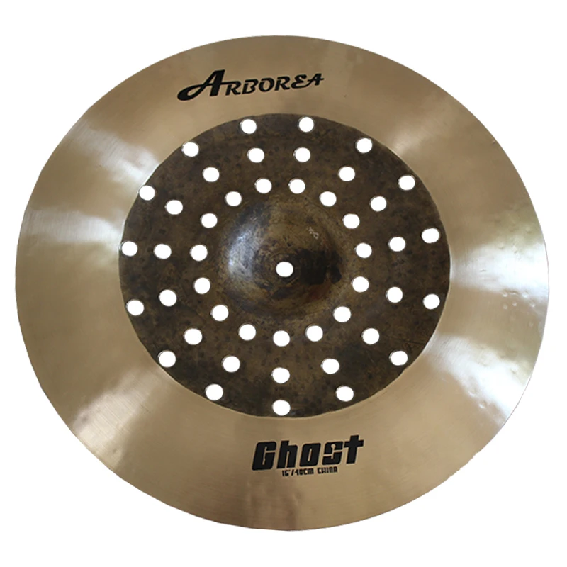 

Arborea Ghost Series 100% Hand Made B20 Individual Cymbals 16'' China With The Holes