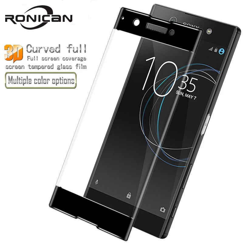 Закаленное 3d-стекло для Sony Xperia XA1 изогнутое полное покрытие G3112 G3116 защита двух