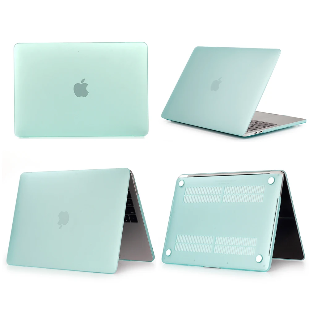 Для A1932 матовый прорезиненный жесткий чехол + для клавиатуры Apple MacBook Touch ID 13 Air