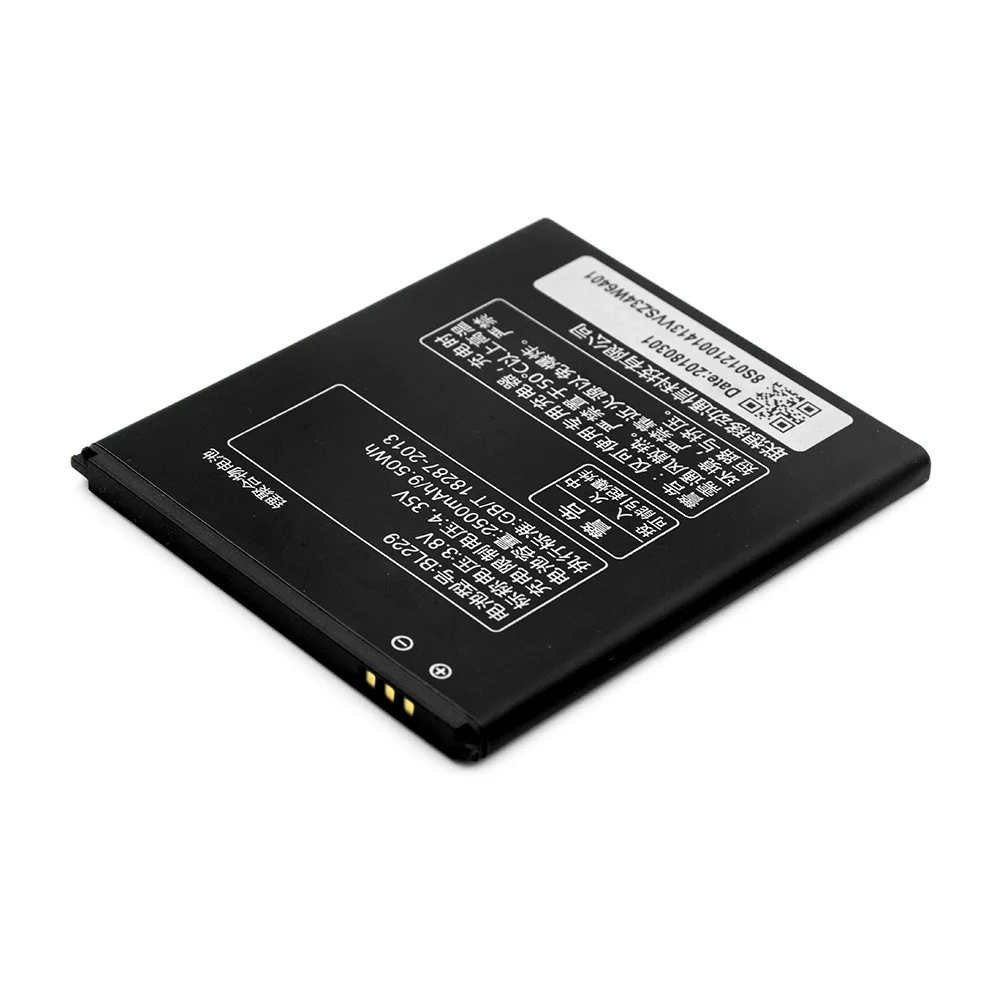 Премиум 3,8 V 2500 мА/ч, Батарея BL229 BL-229 для lenovo A8 A806 A808T A808T-i смарт мобильный перезаряжаемый аккумулятор для сотового телефона