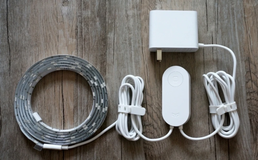 Yee светильник xiaomi, светодиодный светильник, полоса, 2 м, умный дом mijia, wifi, пульт дистанционного управления для Google Assistant, Amazon Alexa, приложение для телефона, Новинка