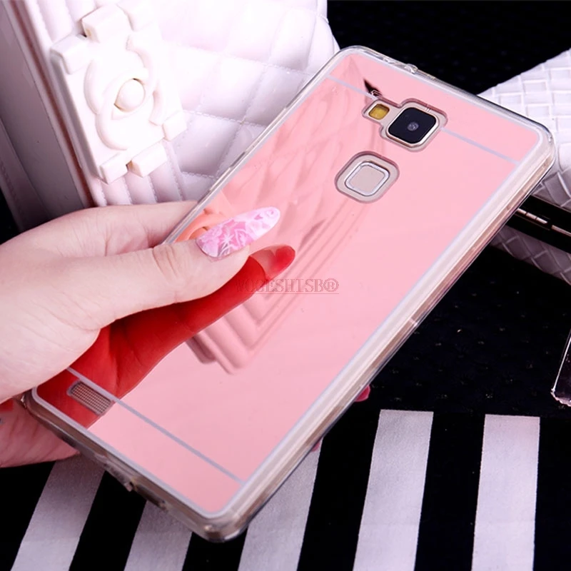 Роскошное зеркало ТПУ чехол крышка для Huawei Honor 10 Lite Mate 9 8 5X 6A 6X6 Plus 6C Pro 7A 7C 7X фотоаппаратов моментальной печати 7S 8C 8X 8A 9i 9N V8 V9 играть вид 10 20 чехол s